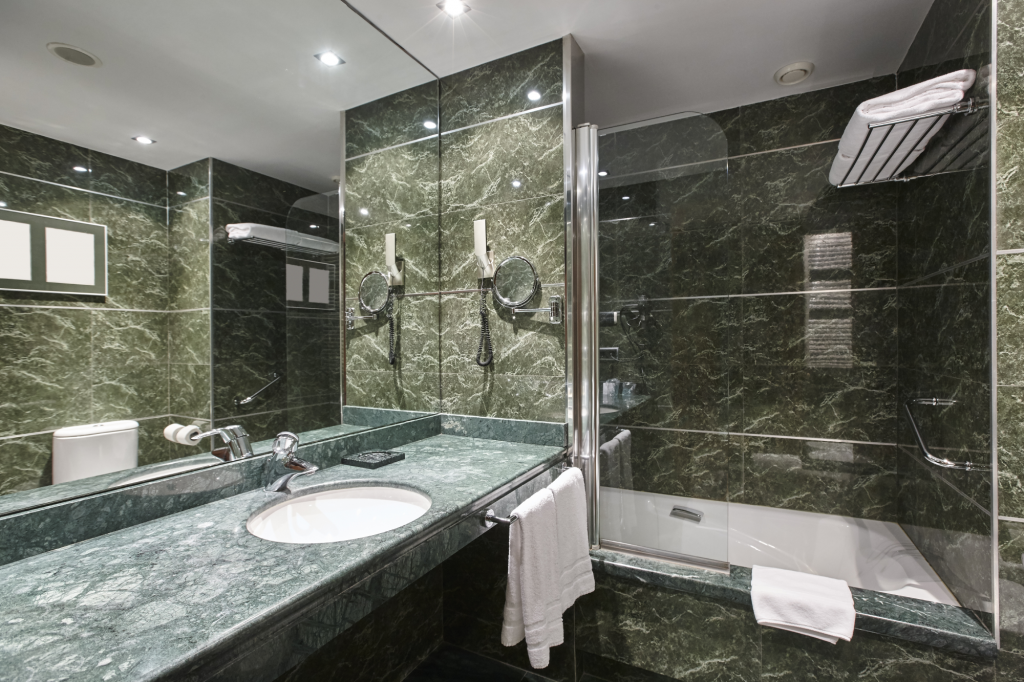 Montgomery County, PA Marble Bathrooms | Campos Masonry